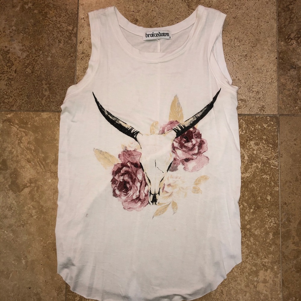 Brokedown tank top